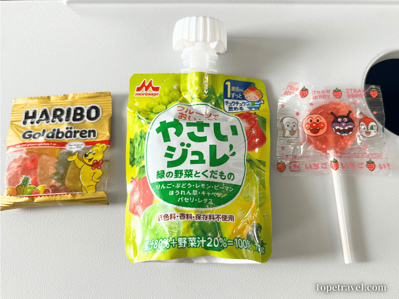 キャンディやグミ