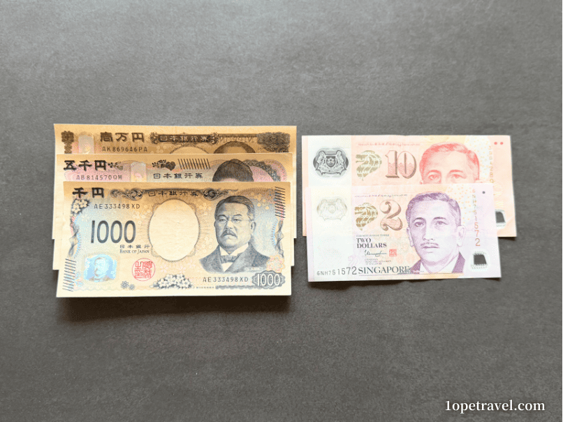 日本円と海外通貨
