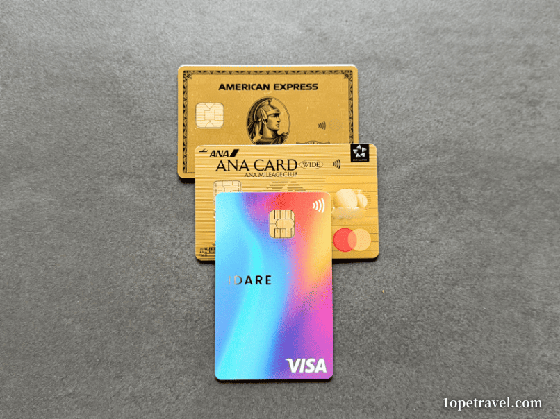 アメックス、マスターのクレジットカードとIDAREカード