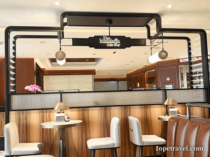 マンダリンオリエンタル香港 ケーキショップの店内