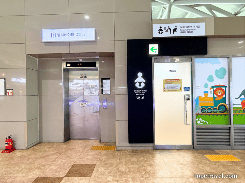 金海空港出国前エリア3階 授乳室