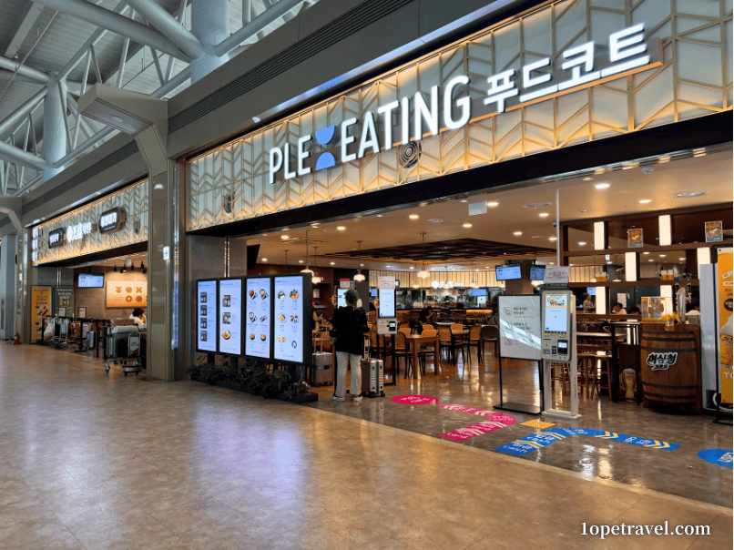 金海空港出国前エリア3階 PLE EATING