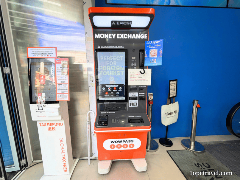 WOWPASSの機械